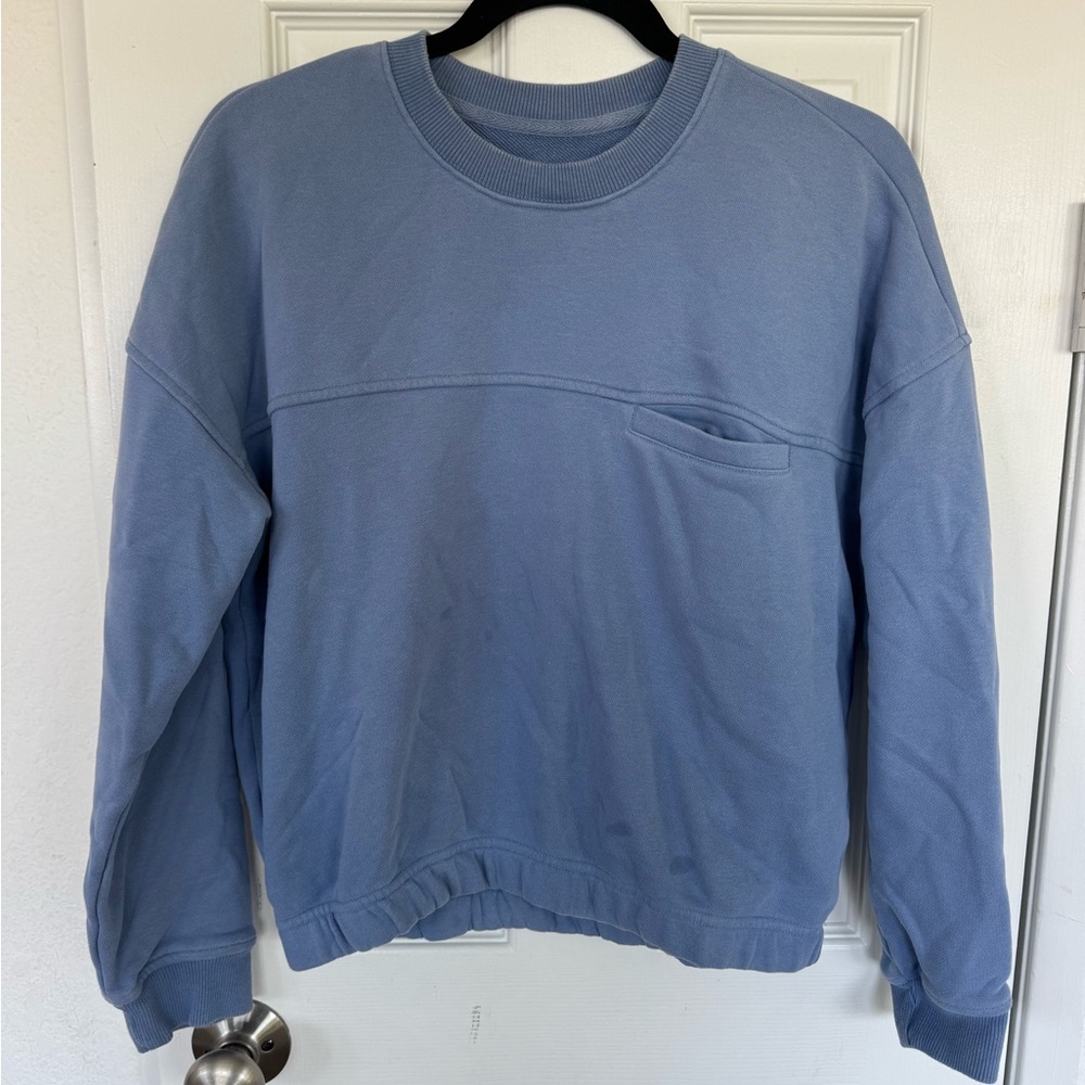 Vuori Sedona Sport Crew in Isle Blue Size XS